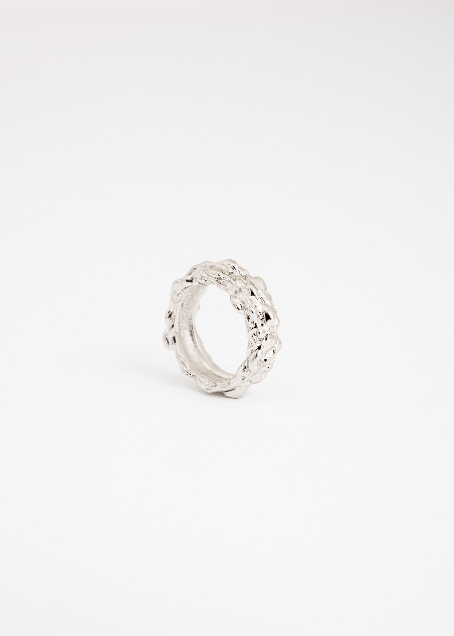 MELTED RING - Silver