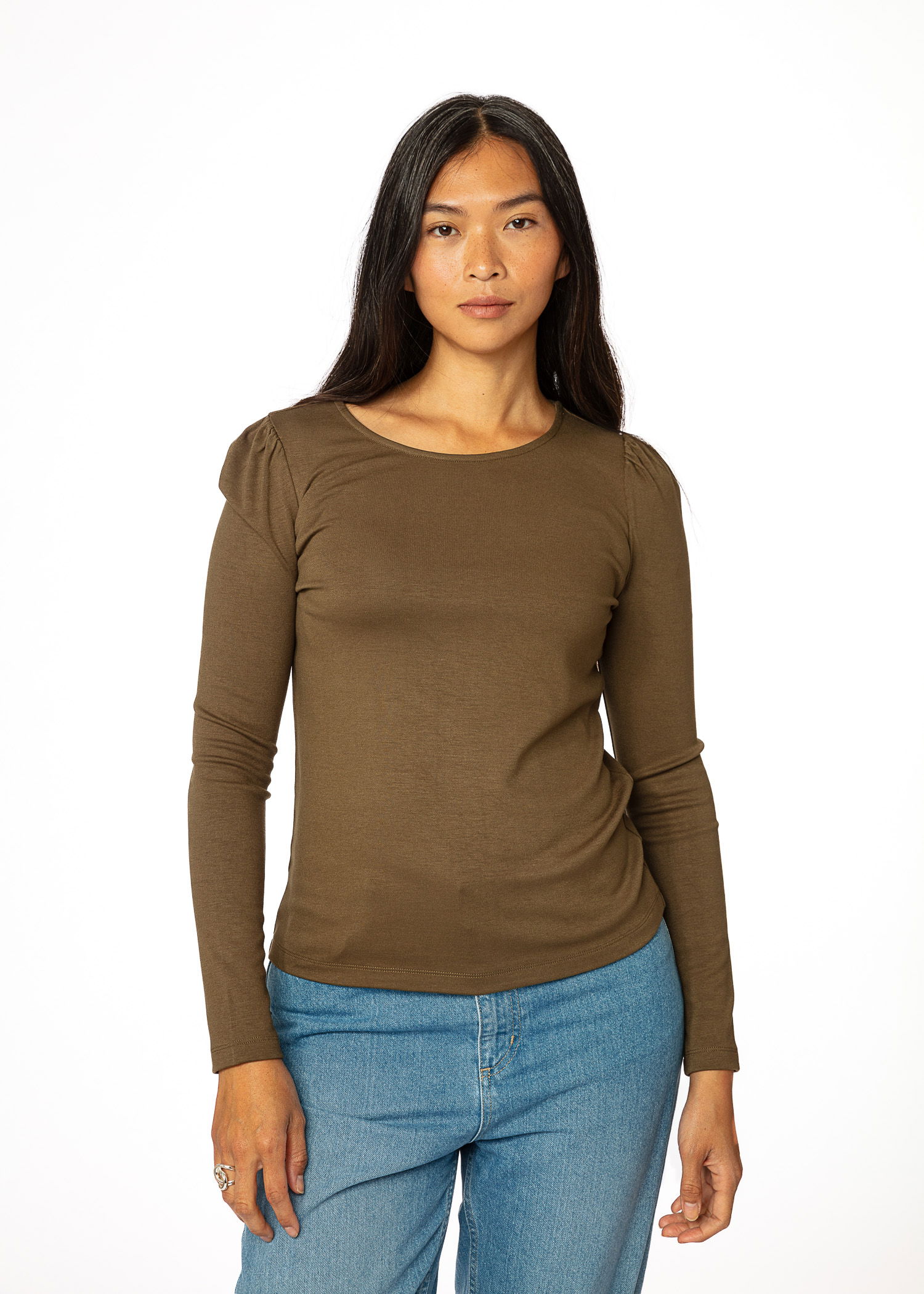 GWEN LS - khaki