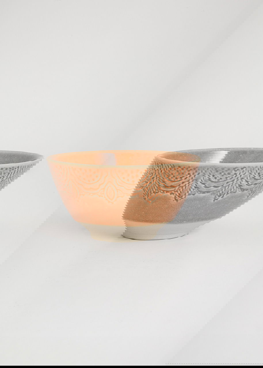 MATHILDA DECO BOWL - DUSTYPINK
