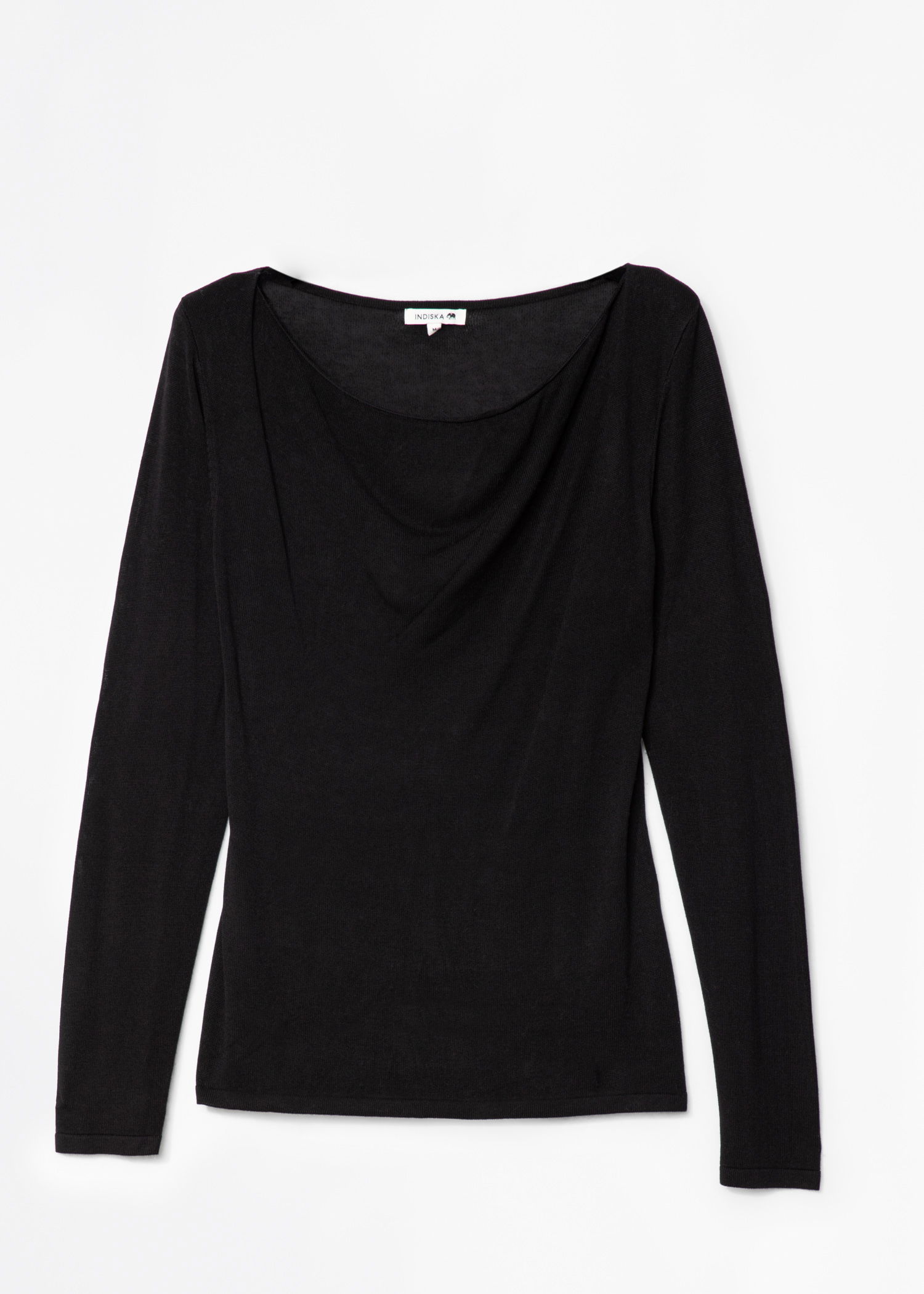 SABINE KNITTED TOP - Black