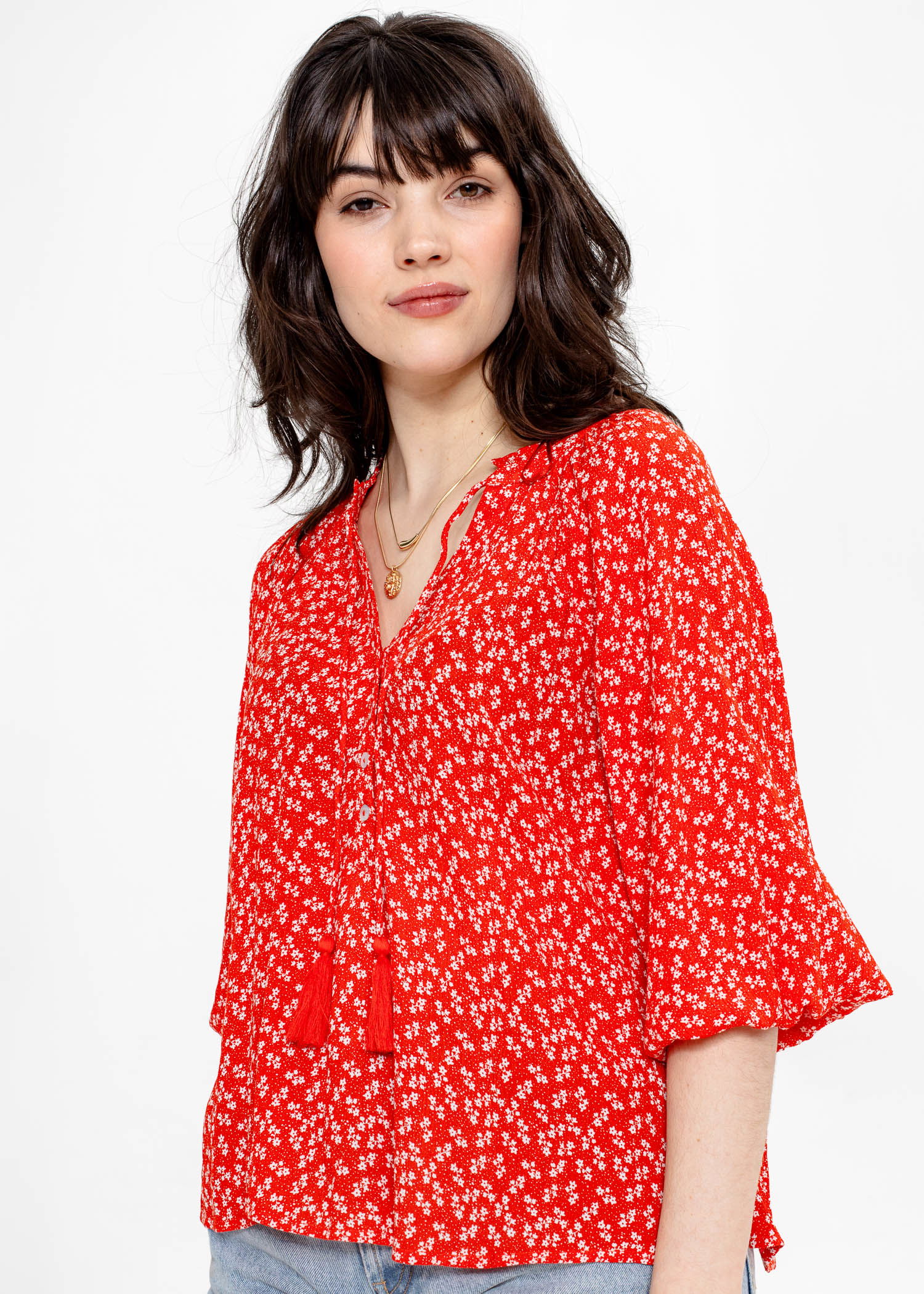 MILLA BLOUSE - RED