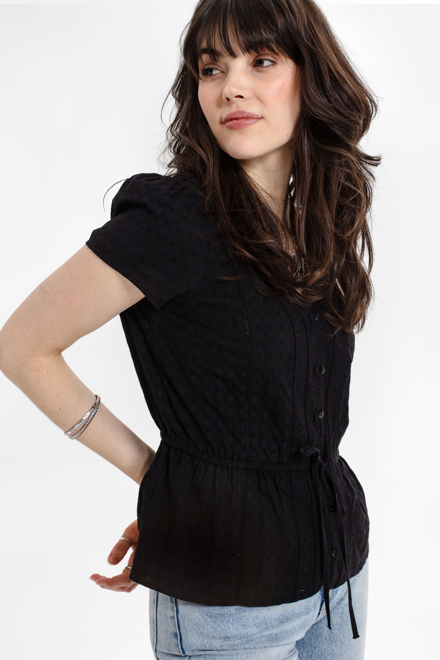 WINNIE BLOUSE 251 - Black