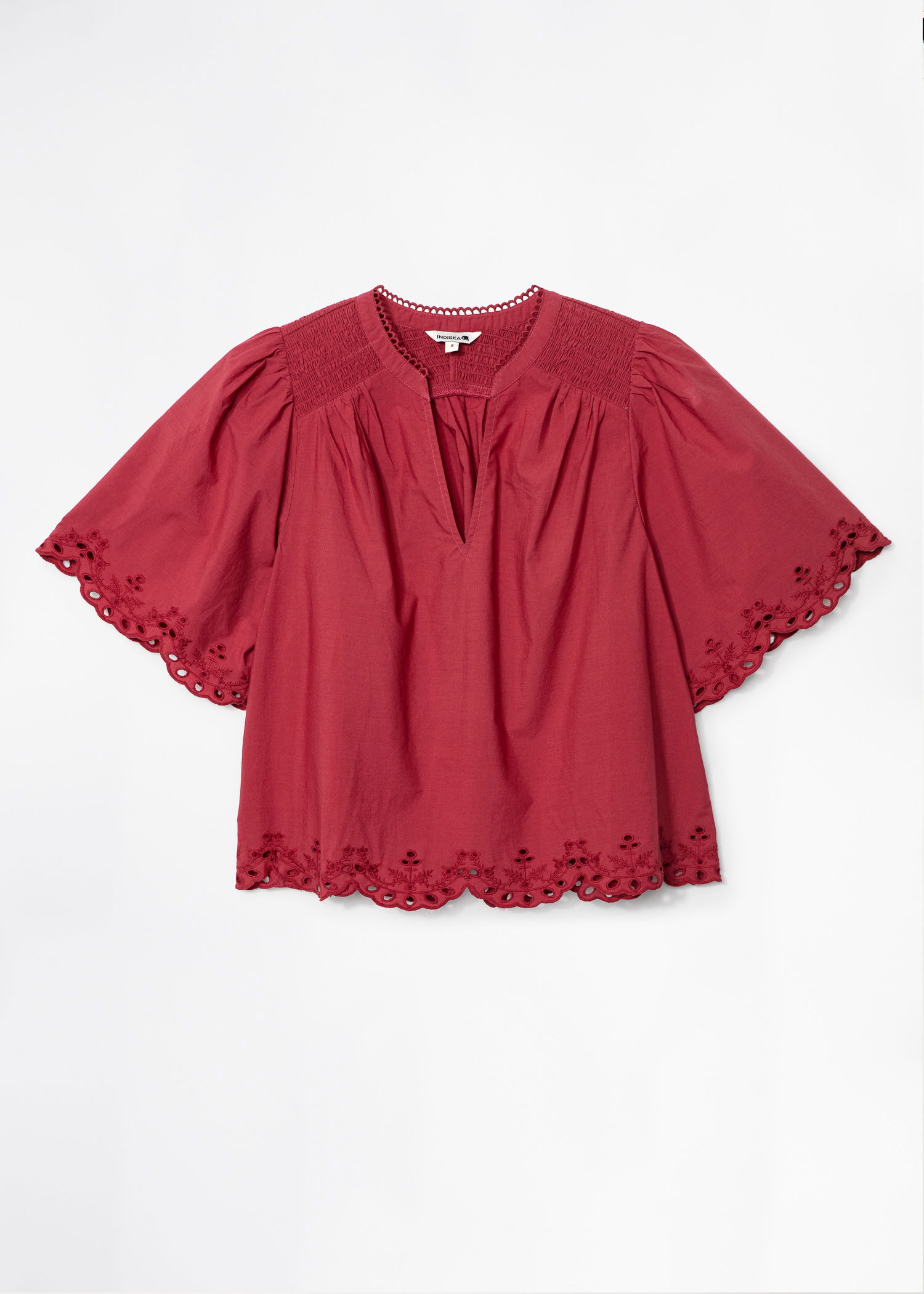 ARIELLE BLOUSE - RED