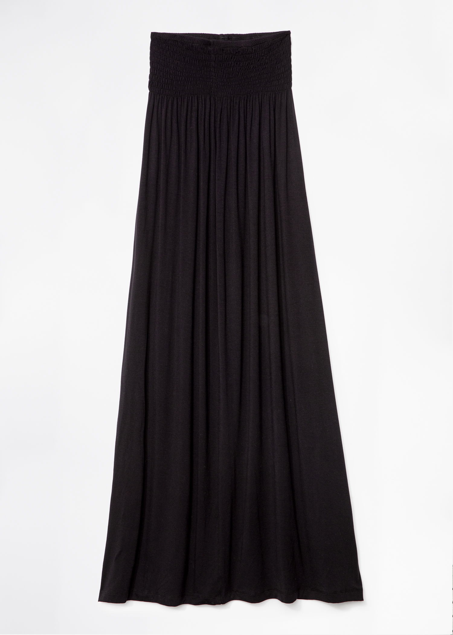BELLA LONG SKIRT - Black