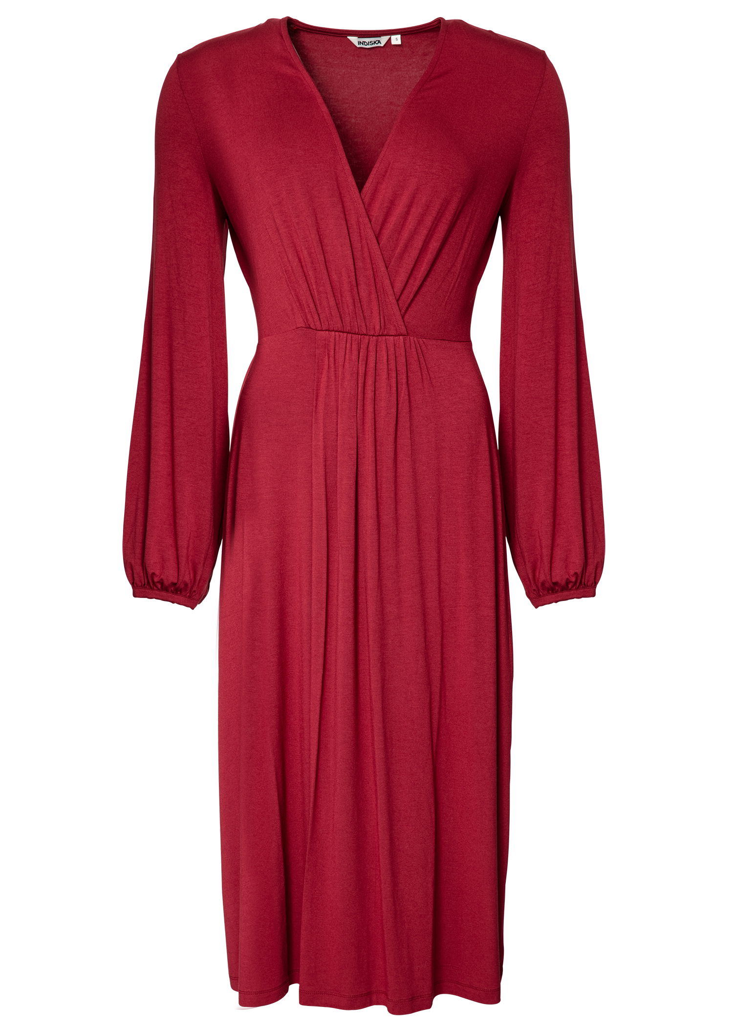 ARIANNE DRESS - BURGUNDY