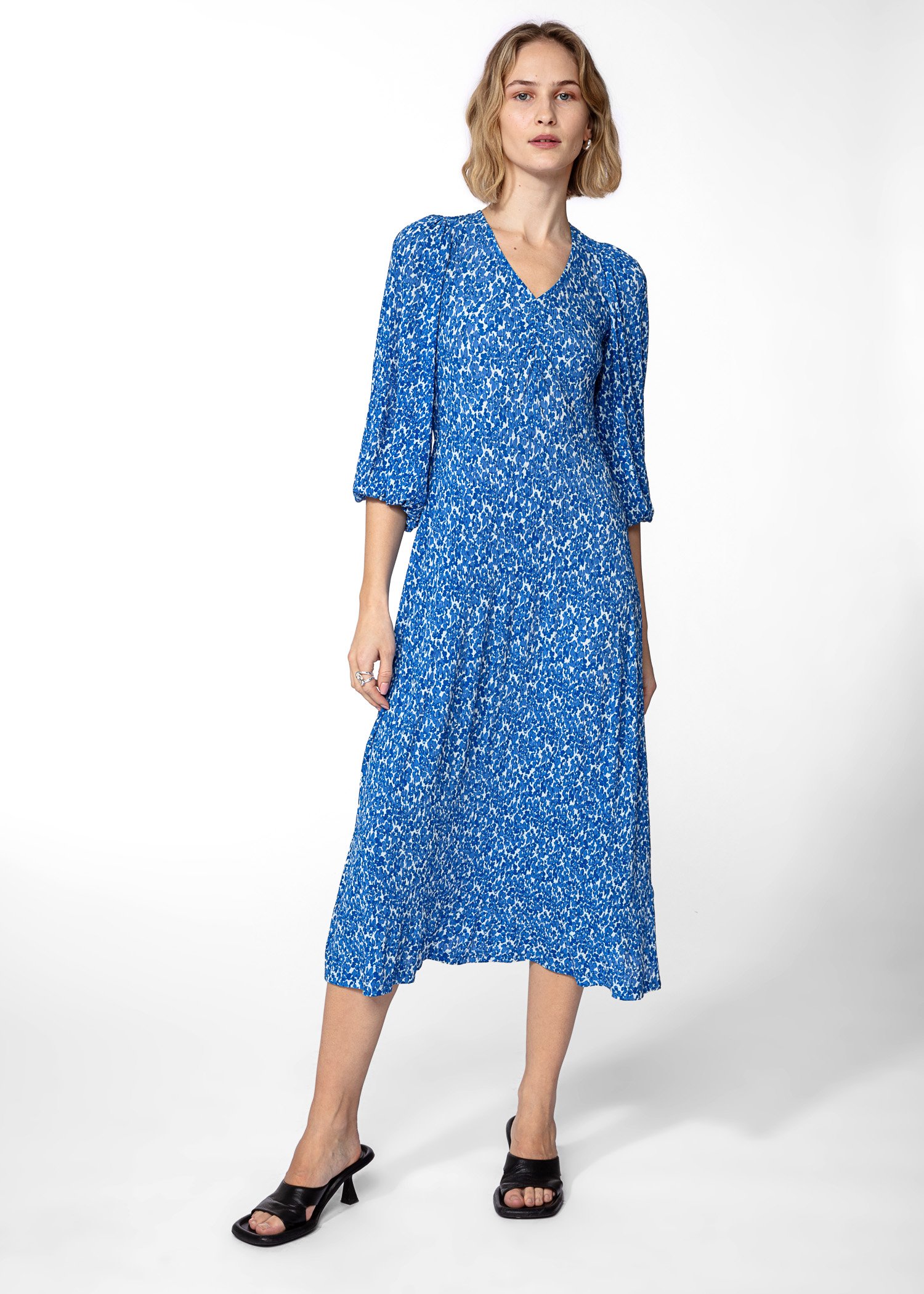 IKA DRESS - Blue 