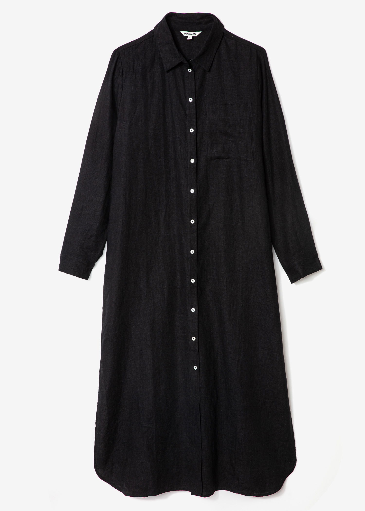 DIANA LONG SHIRT - Black