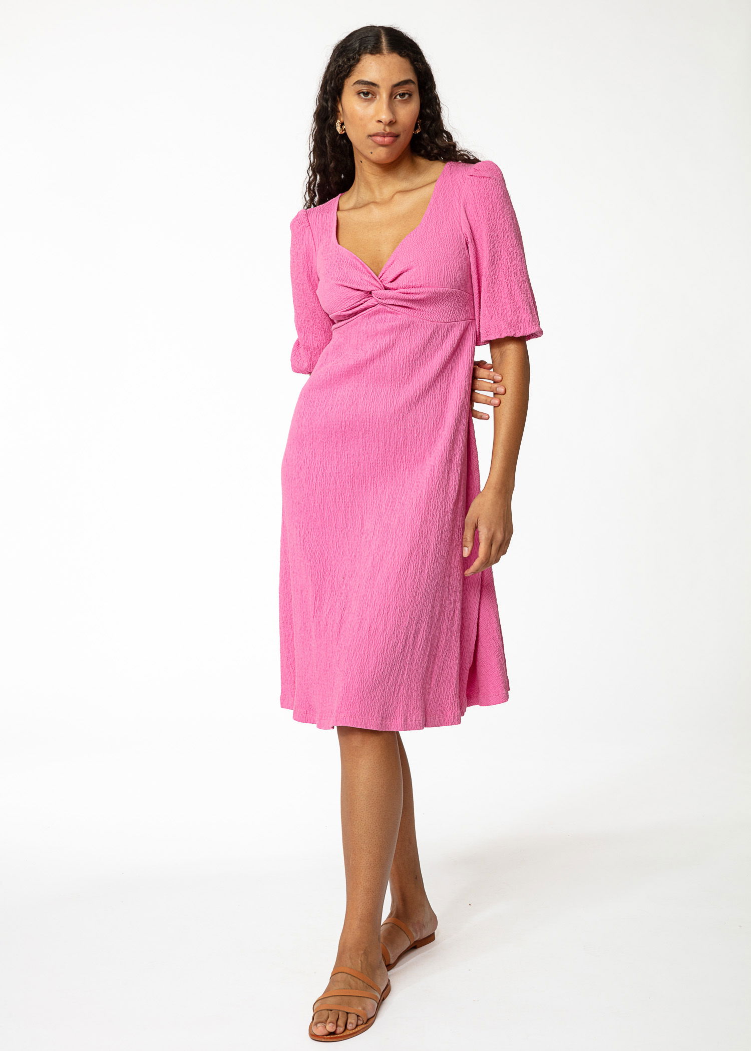 TIMEA DRESS - PINK