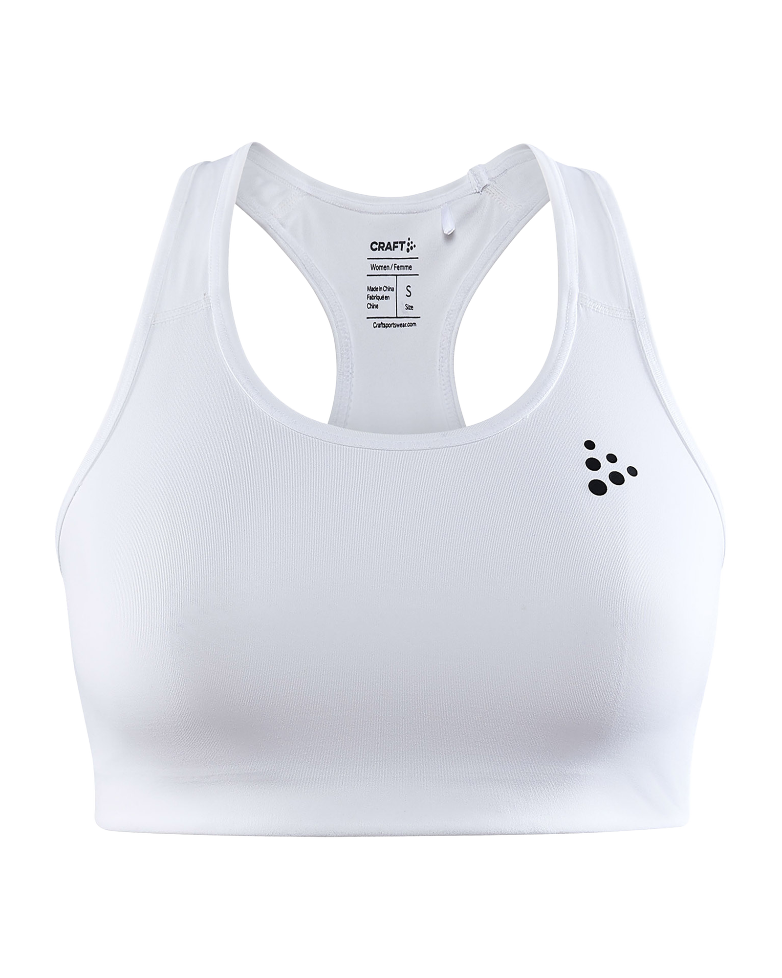 Produktfoto för Craft Training Bra Classic White