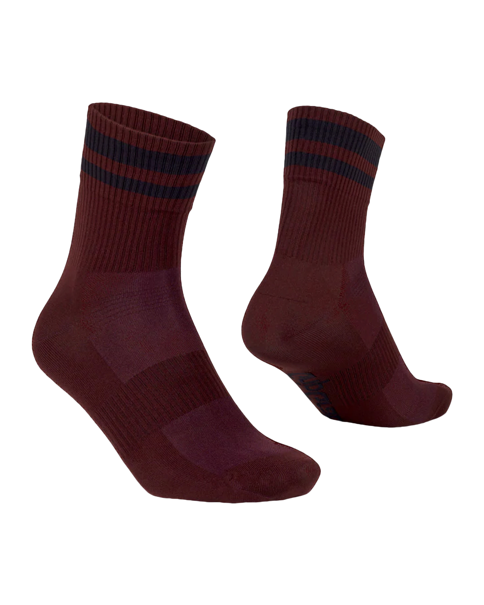 Produktfoto för Original Stripes Crew Socks Dark Red (M)