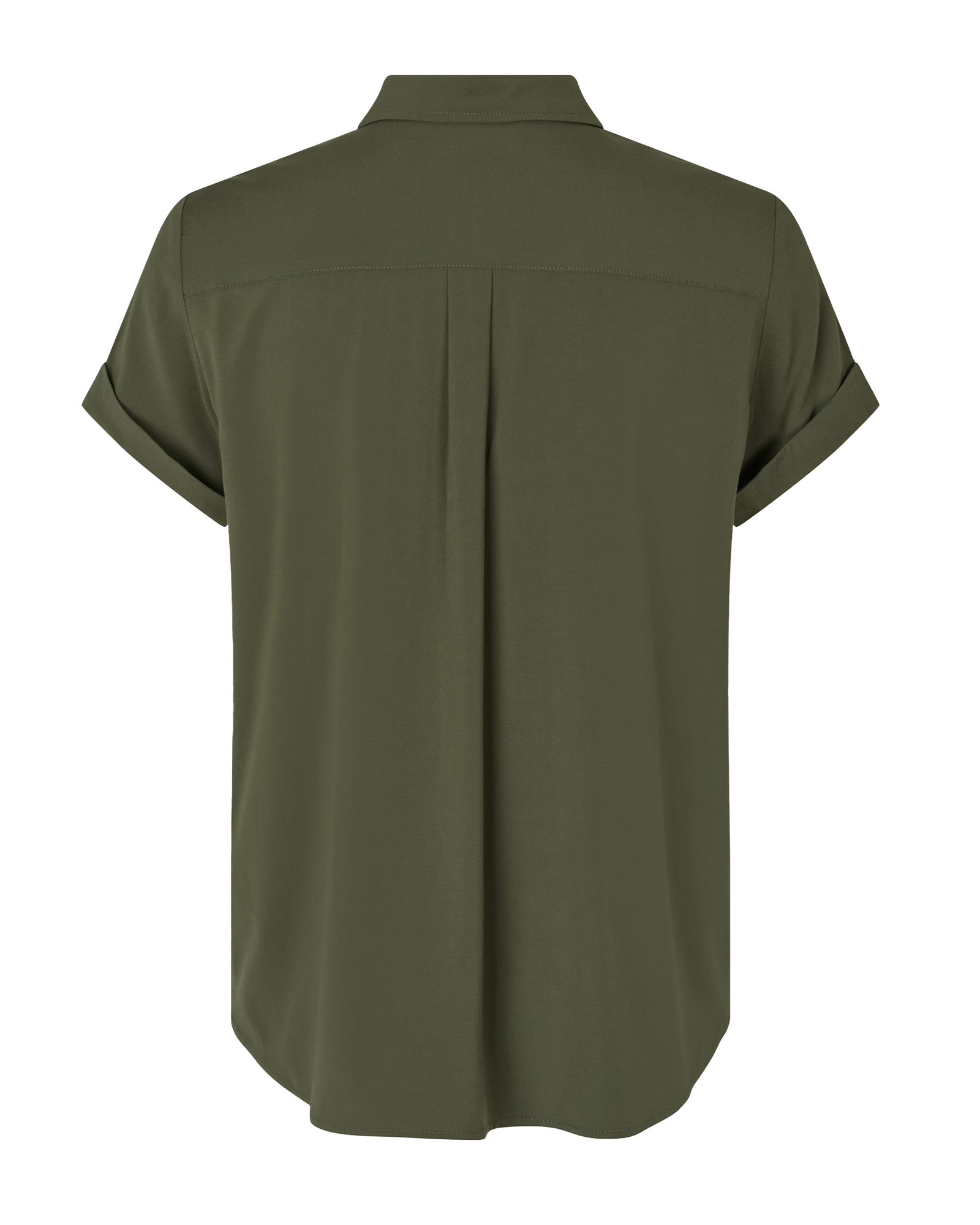 Alternativ bild 1 för Samsøe & Samsøe - Majan SS Shirt - Skjorta - FOREST NIGHT - S