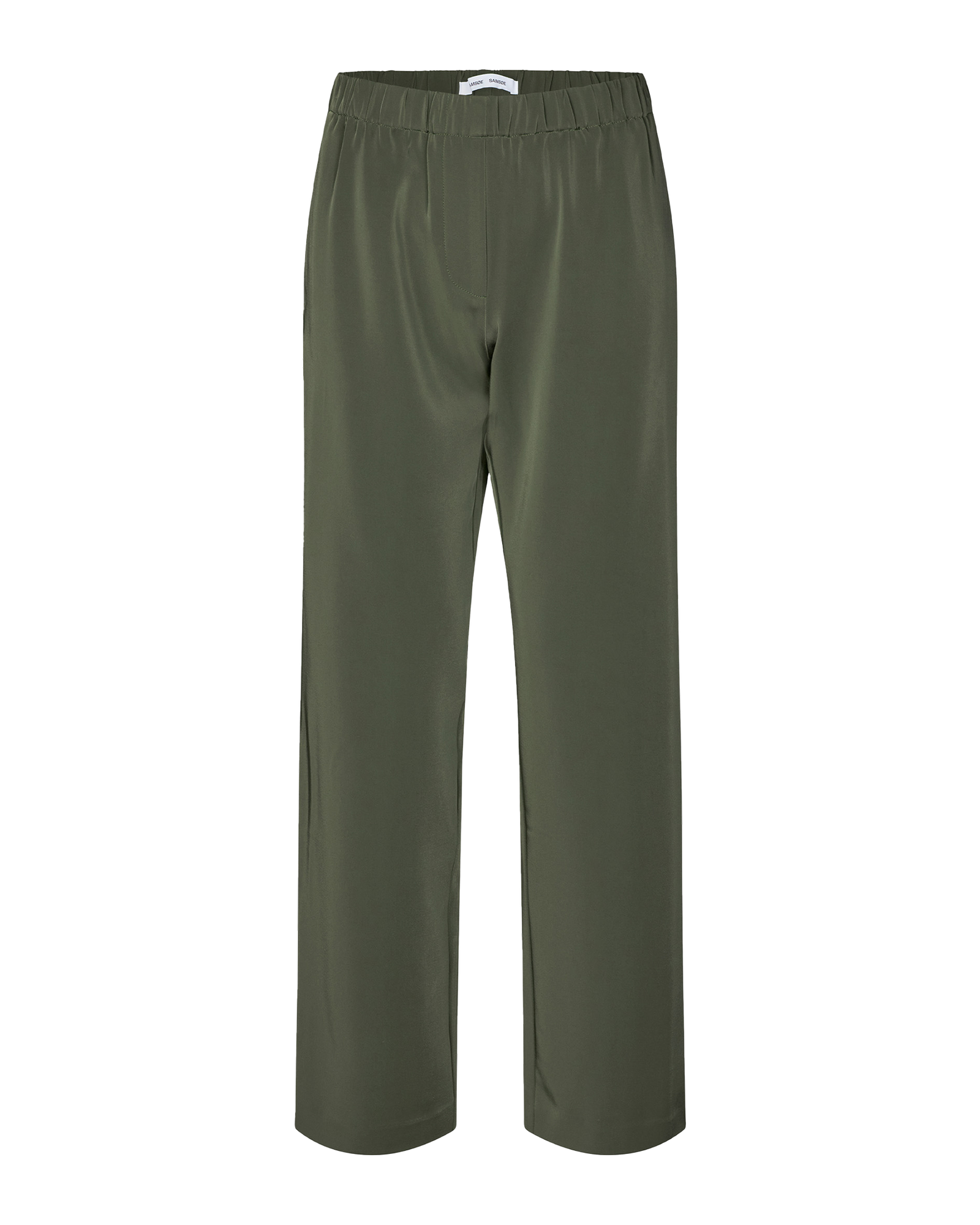 Produktfoto för Samsøe & Samsøe - Hoys Straight Pants - Byxor - FOREST NIGHT - L