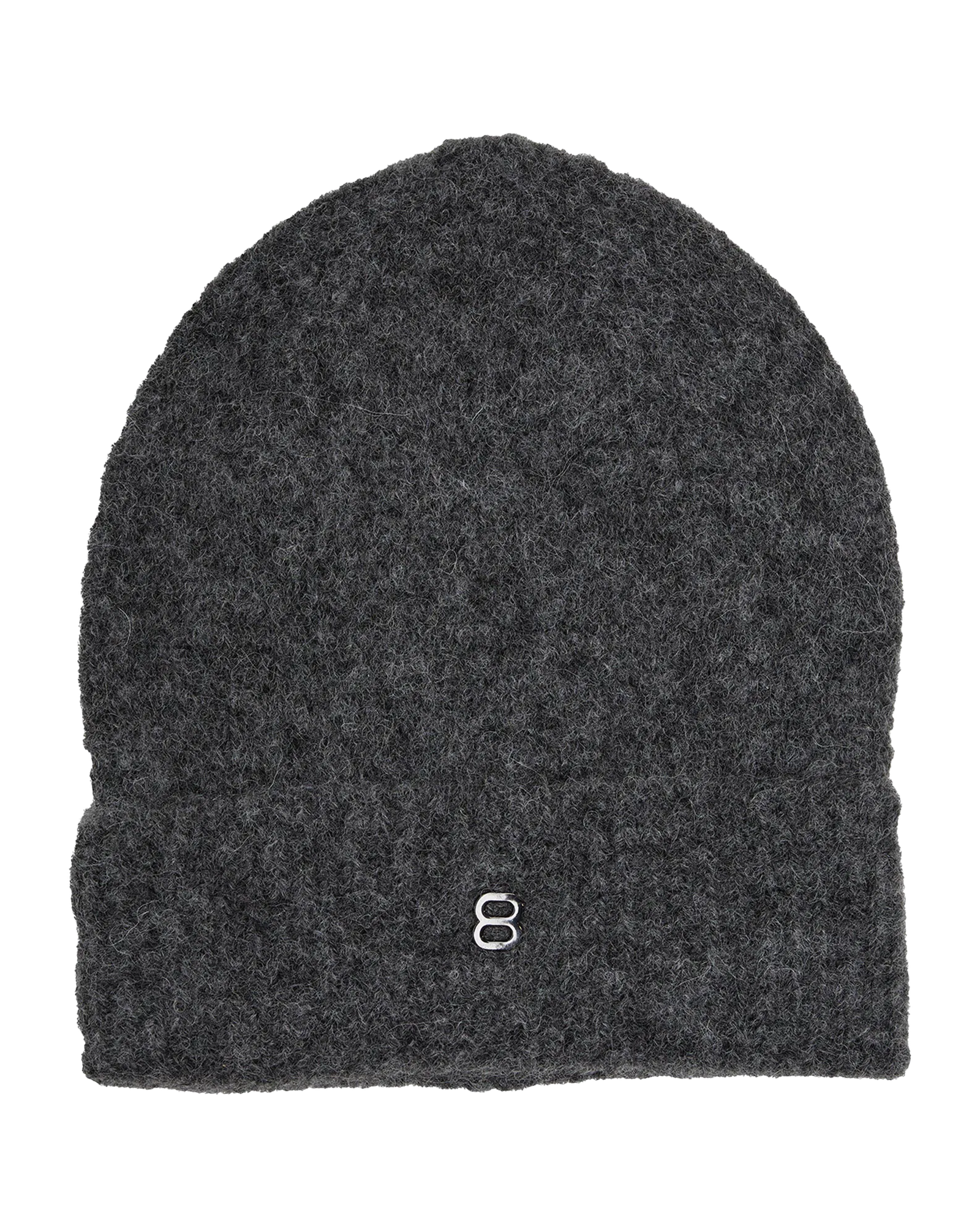 Emma Wool Beanie DK Grey (One Size)