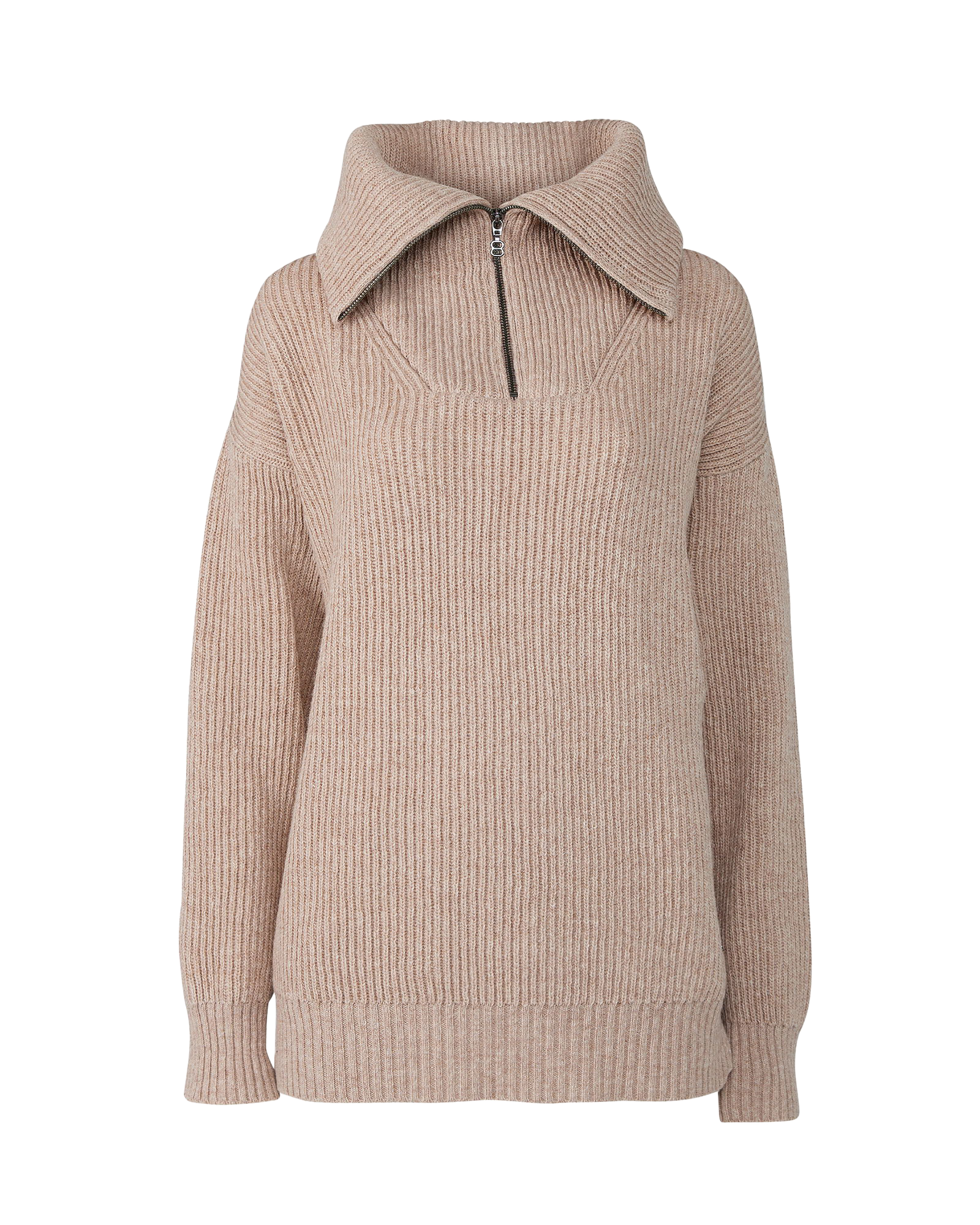 Bessie Wool Sweat W Beige (38)